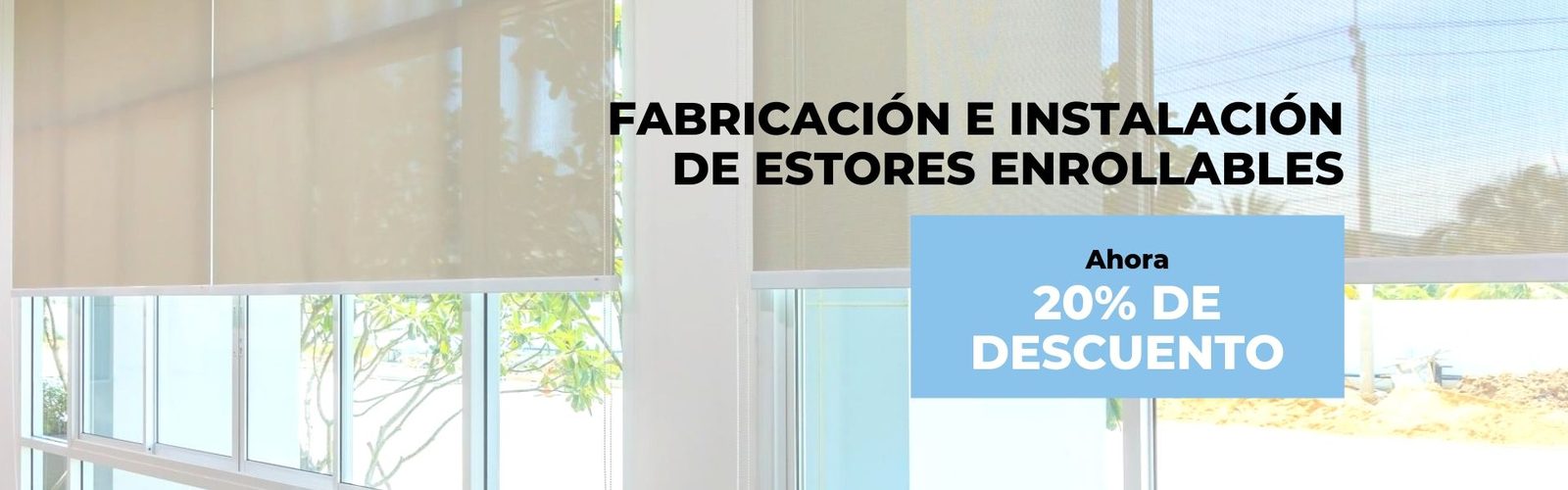 Cortinas técnicas y estores a medida